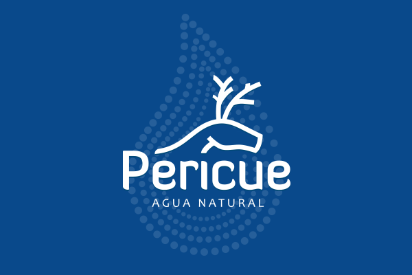 diseño de branding para marca pericue agua natural en el estudio perroamarillo