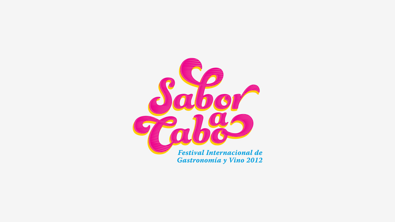 branding design for sabor a cabo festival internacional de gastronimia y vino by perroamarillo