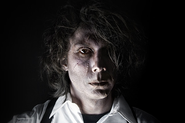 perroamarillo bodypaint scissorhands