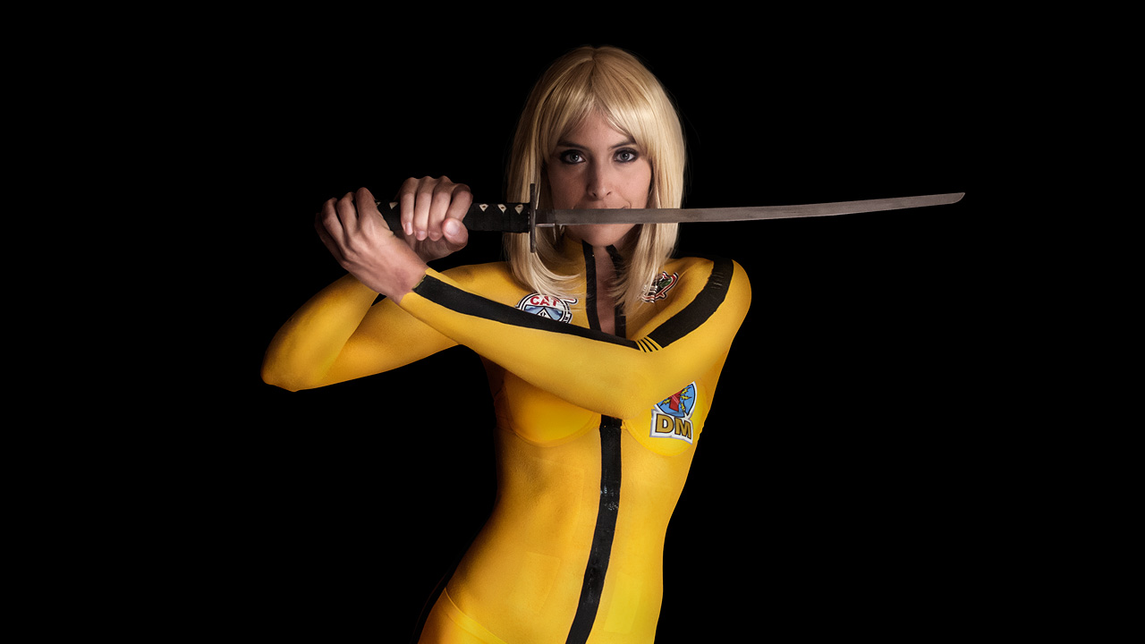 perroamarillo-bodypaint-killbill
